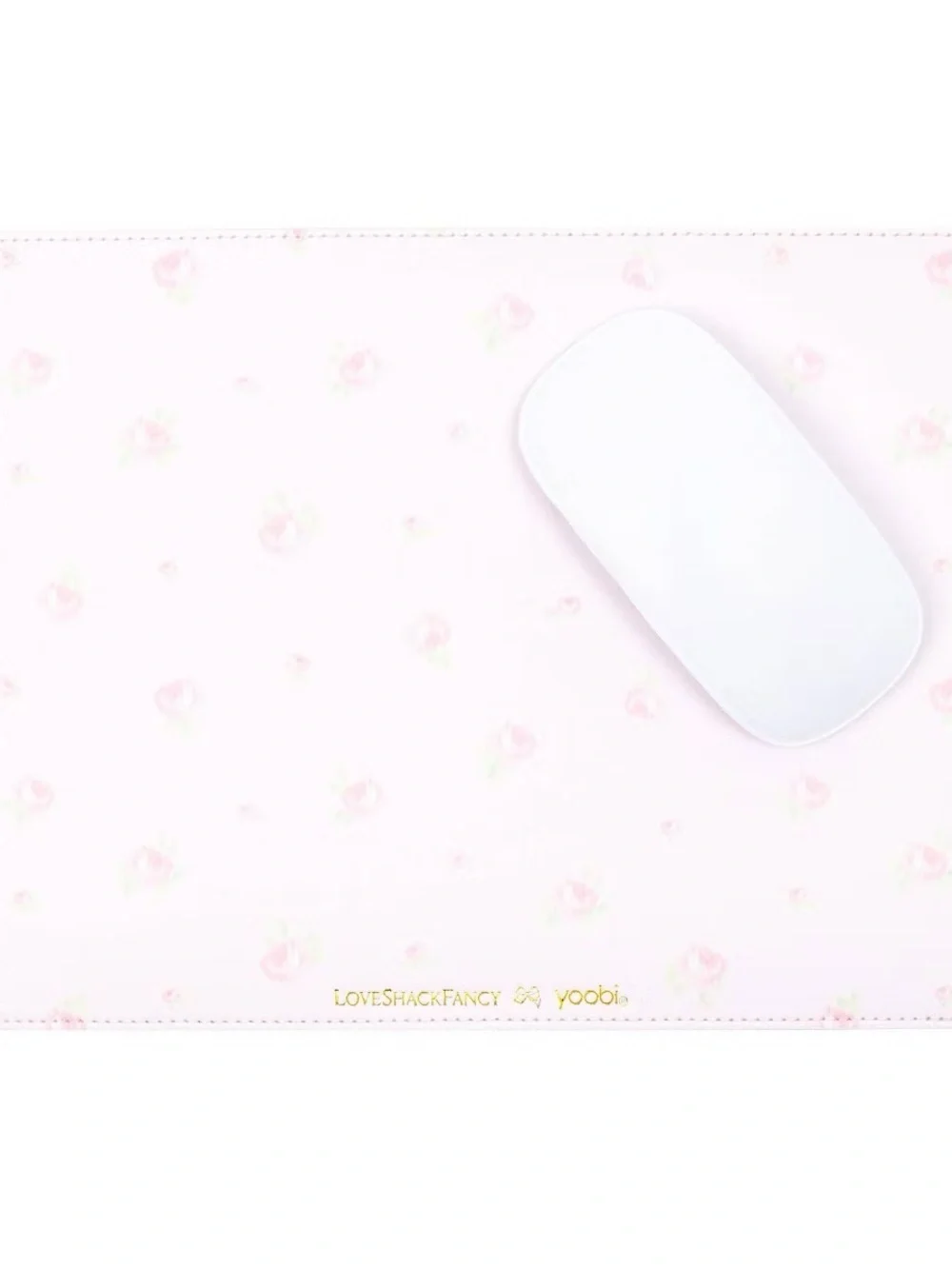 LoveShackFancy x Target school pen Mouse Pad pink rose